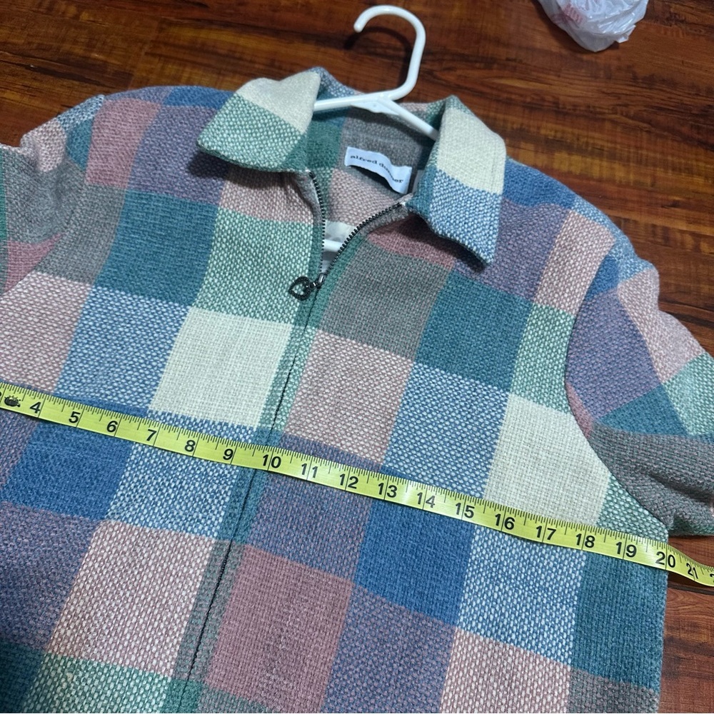 Alfred Dunner pastel patchwork jacket - Picture 4 of 7